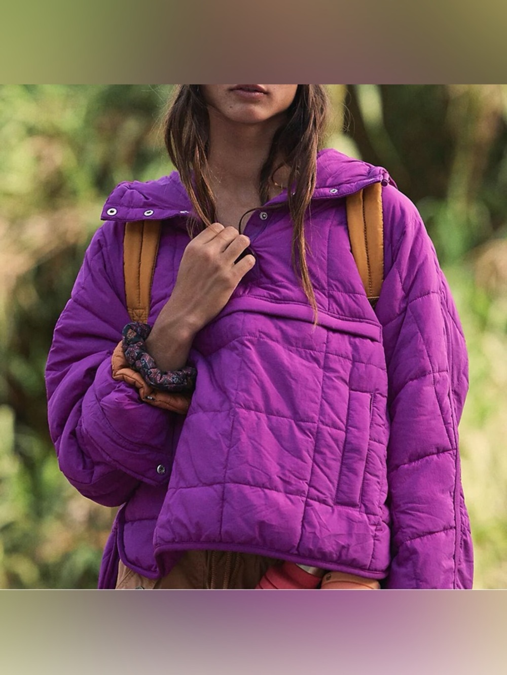 Free People Pippa Packable Pullover Jacket - Picture 2 of 6